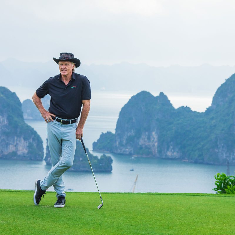 Greg Norman in Vietnam Greg Norman in Vietnam