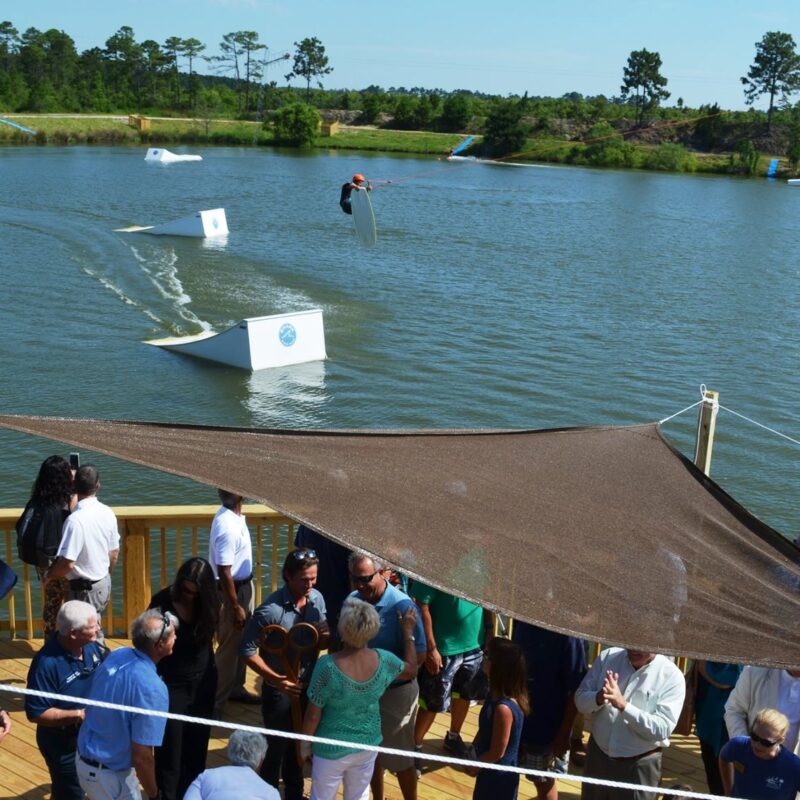 Shark Wake Park Grand Opening Shark Wake Park Grand Opening