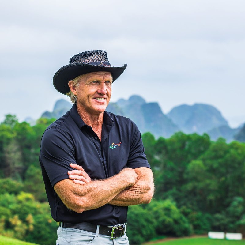 Greg Norman in Vietnam Greg Norman in Vietnam