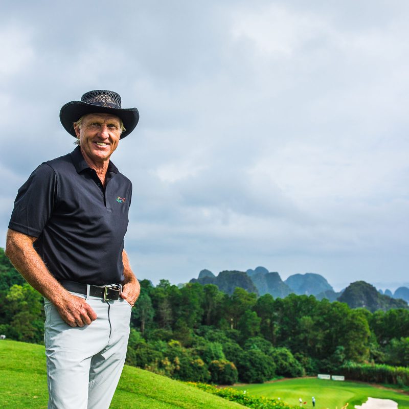 Greg Norman in Vietnam Greg Norman in Vietnam