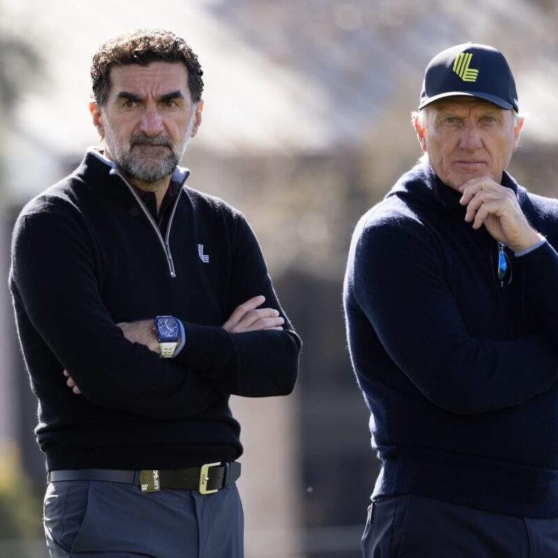 Yasir Al-Rumayyan & Greg Norman