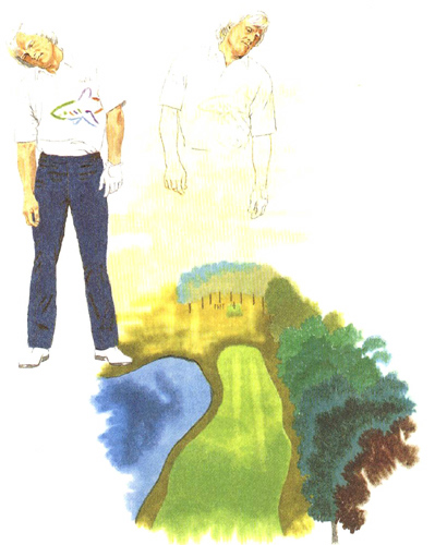 On a Tight Tee Shot, Get Loose