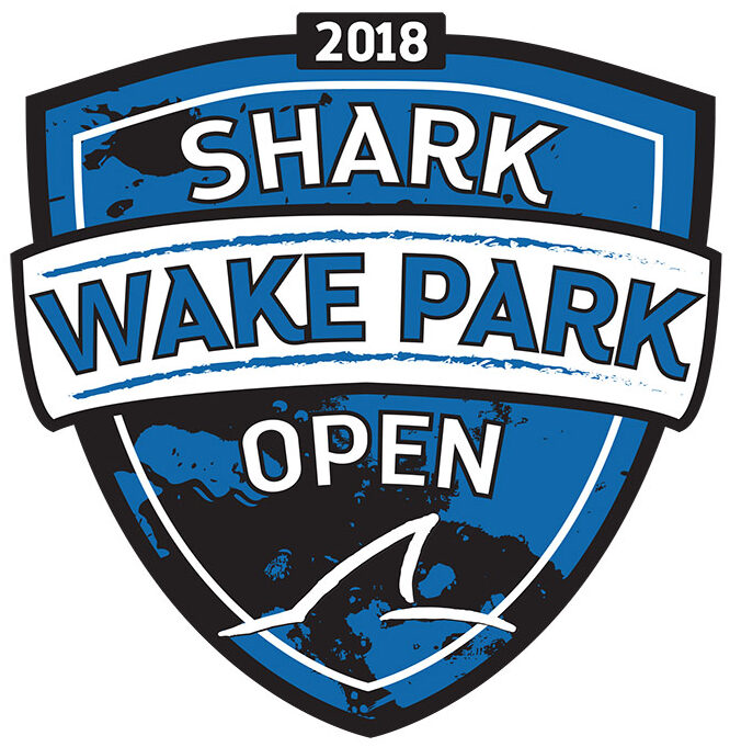 2018 Shark Wake Park Open Logo 2018 Shark Wake Park Open Logo